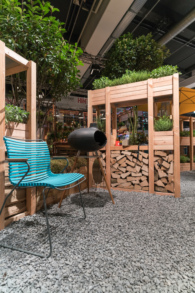 Sichtschutz und Hochbeet